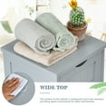 thumbnail image 6 of Gymax Bathroom Floor Cabinet Free Standing Storage Side Organizer W/4 Drawers Grey, 6 of 9