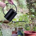 thumbnail image 7 of Kimzda Stainless Steel Black Colored Watering Can 1/2 Gallon 68oz Long Spout Watering Pot for Indoor Plant Watering or Outdoor Gardening with 2Pcs Removable Spray Spout for Flowers, 7 of 7