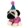 thumbnail image 3 of GUND Doug the Pug Birthday Dog Stuffed Animal Plush, 5", 3 of 3