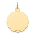 thumbnail image 4 of Finest Gold 14K Yellow Gold First Holy Communion Disc Charm, 4 of 4