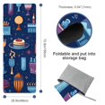 thumbnail image 4 of Hanukkah Yoga Blanket Storage Bag - 72.8"x26.8" for Yoga, Pilates, Fitness - Gym Towel, Yoga Towel Included, 4 of 6