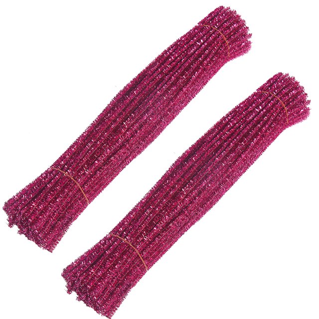 CSChome Pipe Cleaner Craft Kit Flexibly Multi-Color 200Pcs Chenille Stems Cleaners for DIY Art Craft Supplies or Creative Decorations