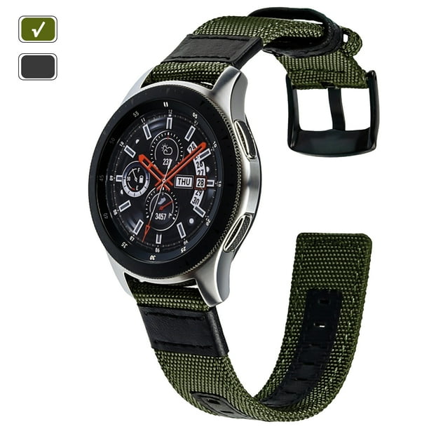 Tsv Tsv 2 1pcs Watchband Fits For Galaxy Watch 46mm Bands Gear S3 Frontier Bands 22mm Quick Release Nylon Sports Strap Wrist Band Fits For Samsung Galaxy Watch 46mm Gear S3