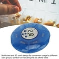 thumbnail image 3 of Smart Weekly Pill Dispenser with Voice Alerts  Large Display, Ideal for Seniors  Visually Impaired, 3 of 12