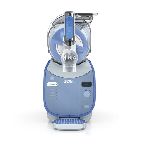 Ninja SLUSHi XL 128-Oz Frozen Drink Machine, SlushAssist Technology, 6 Presets, Dishwasher Safe, Party-Sized, Slushy Maker, FS601 Blue Iris