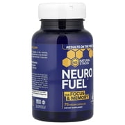 NATURAL STACKS NeuroFuel Nootropic Brain Support Supplement - 750mg L-Carnitine & 500mg L-Phenylalanine - Brain Supplement for Memory and Focus* - 75 Focus Pills