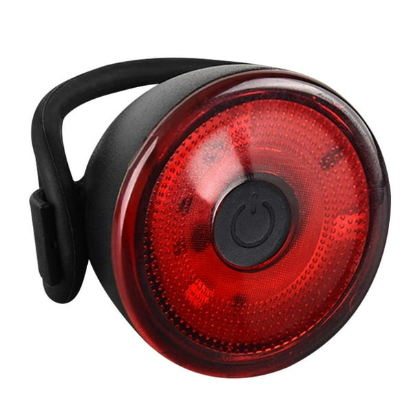 Luz trasera LED para bicicleta MTB, lámpara de advertencia de seguridad trasera, 2 pilas CR2032 incluidas Tmvgtek paseo en bicicleta