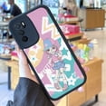 thumbnail image 2 of "Mejora la protección y el estilo de tu iPhone con una llamativa funda plateada mate con estampado de dibujos animados para iPhone 15 Pro Max 14 13 12 Pro 11", 2 of 4