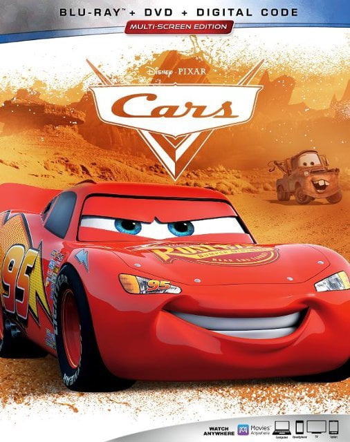 Cars: 3-Movie Collection (Blu-Ray + DVD + Digital Code), 8-disc