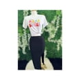 thumbnail image 2 of Camiseta de manga corta y cuello redondo para mujer con estampado de La Mama Mas Bonita para uso casual en primavera y verano Color Blanco Talla Chica Marca Emil SaEs, 2 of 4