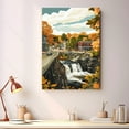 thumbnail image 2 of Livermore Falls Canvas, Travel Canvas, City Prints Wall Decor, Maine Canvas Decor, Livermore Falls Travel Canvas, Maine Canvas - 106AZ783, 2 of 2