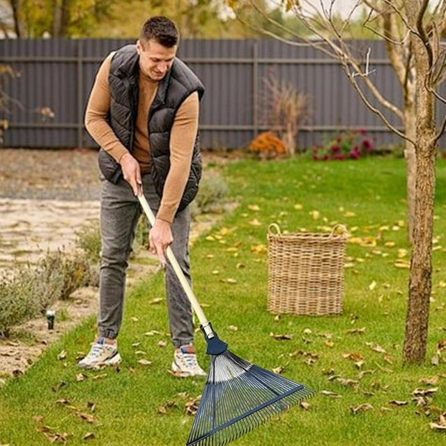 Feltree Artificial Grass Rake Artificial Rake Rake for Leaves and Grass Rakes for Lawns Heavy Duty