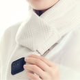 thumbnail image 2 of LYXSSBYX Usb Electric Heating Scarf Hot Sale Clearance USB Smart Charging Neck and Shoulder Winter Cold Protection and Warm Heating Massage Men and Women Scarf, 2 of 4