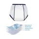 thumbnail image 5 of Paquete de 6 ropa interior de entrenamiento para ir al baño reutilizable de algodón unisex, transpirable, para niños y niñas, calzoncillos de entrenamiento para orinar, pantalones de, 5 of 5