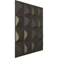 thumbnail image 2 of Ekena Millwork 19 5/8"W x 19 5/8"H Tristan EnduraWall Decorative 3D Wall Panel, Universal Aged Metallic Weathered Steel (12-Pack for 32.04 Sq. Ft.), 2 of 6