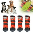thumbnail image 3 of All Weather Protective Pet Boots with Soles and Reflective Strips for Outdoor Adventures, 3 of 4