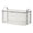 B, variant on 1PCS Clear Book Storage Bag with Reinforced Handles Heavy Duty Plastic Comic Book Organizer & DVD Storage Collapsible Media Tote with Zipper Lid for Books, Journals and Albums