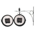 thumbnail image 4 of European-Style Double-Sided Wall Clock Classic Clocks Monochrome, 4 of 5