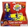 Ryan's Pull Back Blue & Yellow Race Rod & Figure 3" World