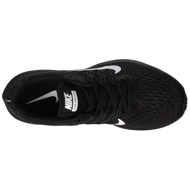 NIKE Air Zoom Winflo Running Shoes Black/White-Anthracite, 6 - Walmart.com
