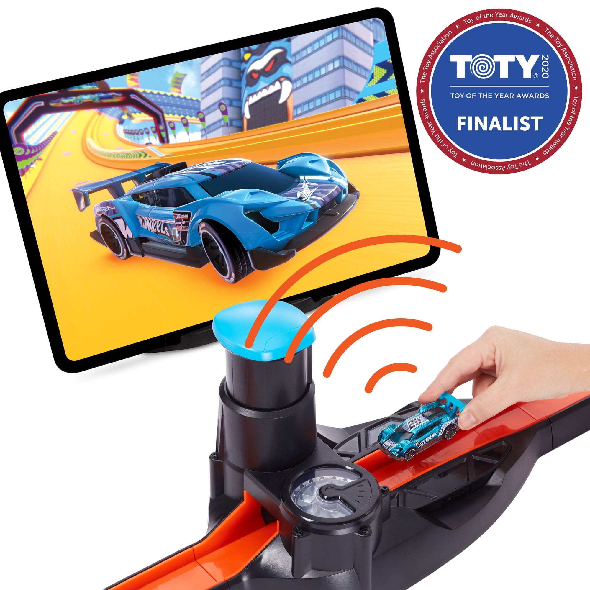 Amazon.com: Hot Wheels id Smart Track Measures Speed Counts