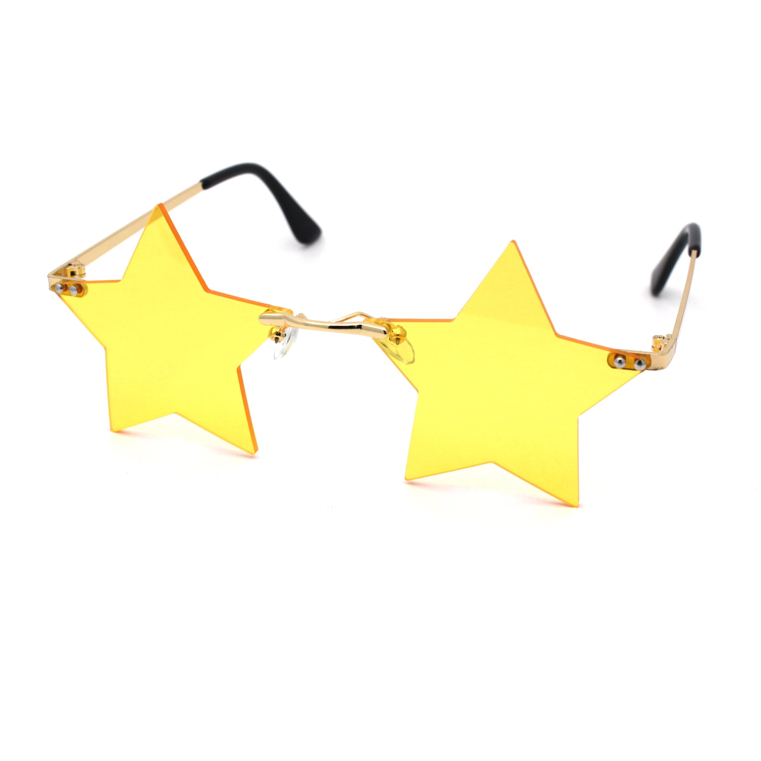 Discover 275+ yellow star shaped sunglasses latest