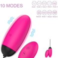 thumbnail image 5 of Huevo vibrante femenino divertido huevo saltador control remoto inalámbrico multifrecuencia fuerte vibración juguete sexual masturbación máquina sexual, 5 of 5