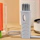 thumbnail image 4 of 4 piezas Mini cepillo de limpieza para tapa de taza 3 en 1 Cepillo limpiador de botellas con forma de zanahoria Limpiador de botellas de agua multiusos Ayuda de limpieza portátil para, 4 of 6