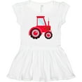 thumbnail image 3 of Inktastic Farming Red Tractor Girls Baby Dress, 3 of 5