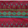 thumbnail image 4 of oneOone Organic Cotton Poplin Twill Fabric Geometric & Floral Block Print Fabric By The Yard 42 Inch Wide, 4 of 4
