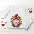 thumbnail image 7 of VKOYWKM Women Valentine Sweatshirt Heart Print Oversized Sweatshirts Spring Long Sleeve Crew Neck Heart Sweatshirts Valentines Day Gifts for Women, 7 of 7