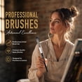 thumbnail image 5 of 10pcs Face Paint Brushes Set – Professional Paint Brushes for Face Painting, Body Makeup, Acrylic, Watercolor, Oil – Cosplay Party – Portable Storage Case, 5 of 8