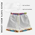 thumbnail image 5 of Doodle Dog Paper Pattern Boys Swim Trunks Quick Dry Boy Swim Shorts for 3-14 Years, 5 of 8