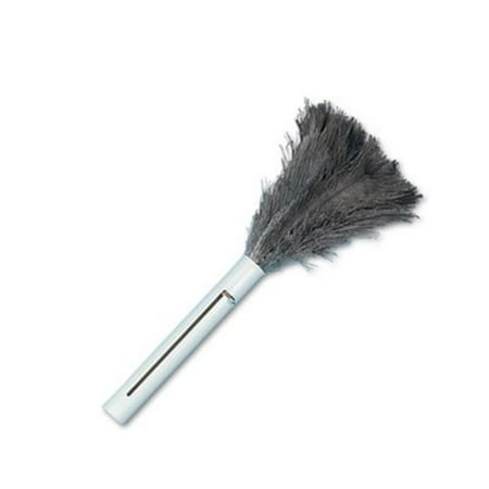Retractable Feather Duster Plastic Handle 9-14l Gray