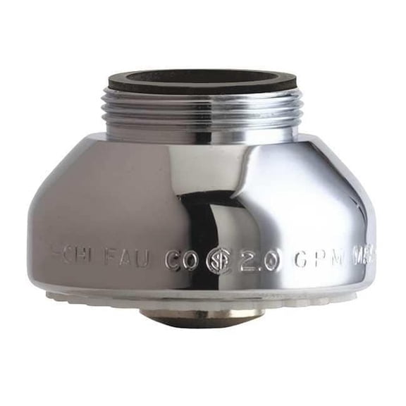 Chicago Faucet Spout Outlet, Brass E15JKABCP