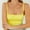 Yellow, variant on LYEAA Tank Tops Cami for Women Sleeveless Pleated Summer Fitted Casual Cropped Camisole Solid Spaghetti Strap Vacation Beach Fashion Pullover Vest Breathable Soft Loungewear Going Out Clothes Black M
