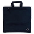 thumbnail image 2 of SO~MINE Airplane Pocket Organizer | Tray Table Cover | In Flight Seat Back Organizer Bag | Commuter Essential Travel Bag | Media Pouch For Flying | Travel Gift | Attaches To Luggage (Black), 2 of 9