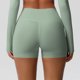 thumbnail image 5 of Karight Women's High Waist No Front Seam Scrunch Butt Biker Shorts Booty Lifting Biker Comfy Scrunch Yoga Shorts, 5 of 7
