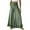 Green, variant on SwiftWear Women's Drawstring Waist Ruffled Hem Wide Leg Pants Flowy Palazzo Style Lounge Trousers Comfortable Casual Culottes S-2XL