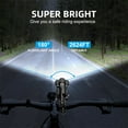 thumbnail image 4 of Bike Light USB Rechargeable, 3000LM Waterproof Bike Light Headlight and Taillight Set, Front and Back Set, 4 of 7