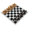 thumbnail image 3 of Ajedrez Plástico 2 En 1 Juego De Damas Internacionales De Ajedrez Juegos De Viaje Portátiles Juguete Inteligente, 3 of 7