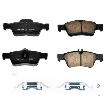 Power Stop Rear Z17 Evolution Ceramic Brake Pads with Hardware 17-986