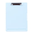 thumbnail image 4 of Portapapeles con almacenamiento tamaño A4 organizador de portapapeles carpeta de archivos plegable enfermería Azul claro, 4 of 8