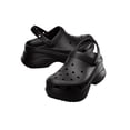 thumbnail image 2 of Zuecos Crocs Classic Bae Black de material sintético para mujer, 2 of 6