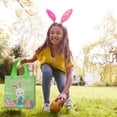 thumbnail image 7 of 36PCS Easter Gift Bags Easter Bags with Handles Happy Easter Bunny Gift Bags with Handles, 7 of 7