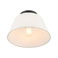 thumbnail image 6 of Meridian M60077BN 1-Light Ceiling Light in Brushed Nickel, 6 of 7
