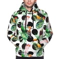 thumbnail image 4 of Hoodies for Men - Polka Dot Parrot Toucan Leaf Long Sleeve Comfrt Men'S Fashion Hoodies & Sweatshirts, Sweatshirts for Men Hoodies Pullover Clothing Clothes with Pouch, 4 of 7
