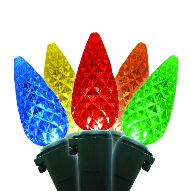 Brite Star 35L C6 LED Faceted Lights Multi Color