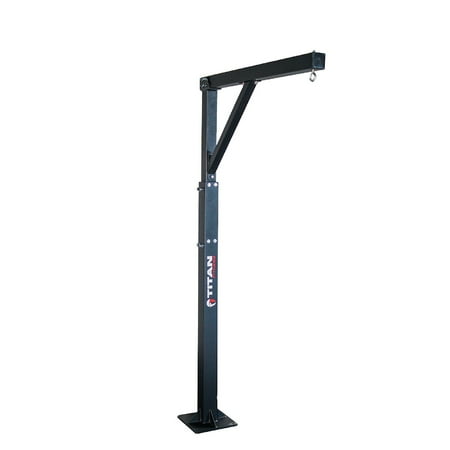 Titan Fitness Single Tree Heavy Bag Boxing Stand, Two Adjustable Heights, Rated 300 LB Capacity, Cardio Boxing Equipment