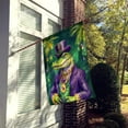 thumbnail image 2 of Alligator King of Mardi Gras House Flag 28 in x 40 in, 2 of 7